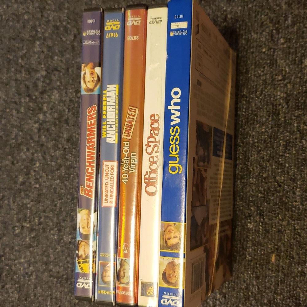 Multiple DVD's